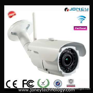 Security System Varifocal Lens 2 Megapixel Waterproof WiFi IR Bullet IP Camera